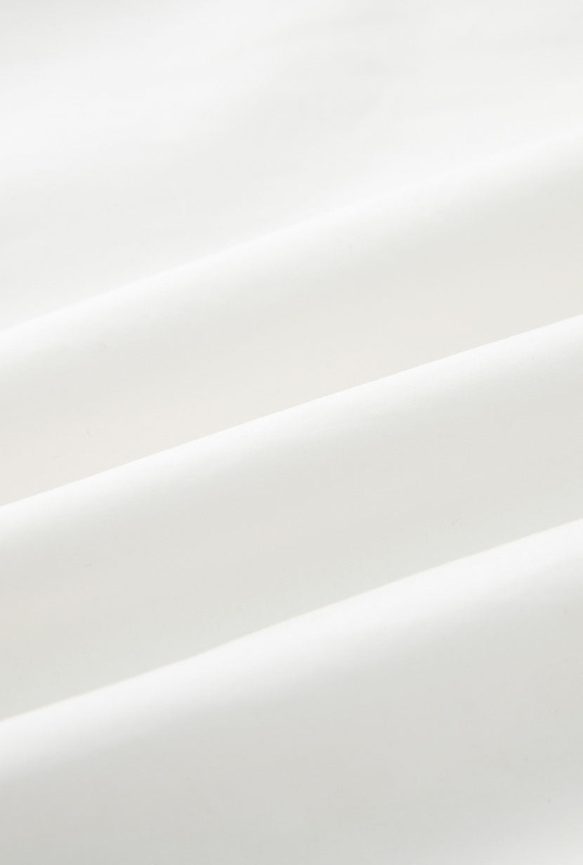 Petite Studio's Miles Cotton Midi Dress in White