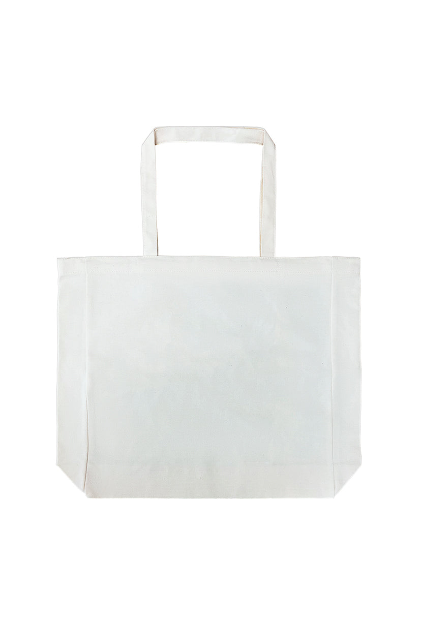 Petite Studio's Cherie Canvas Tote in Colorblock