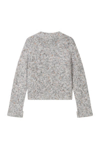 Petite Studio's Colt Wool Cardigan in Grey