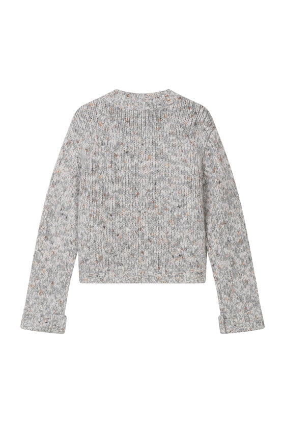 Petite Studio's Colt Wool Cardigan in Grey