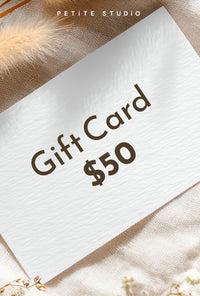 Petite Studio NYC's E-Gift Card
