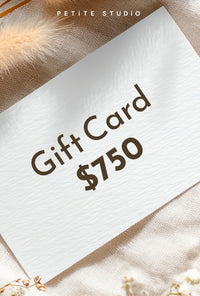 Petite Studio NYC's E-Gift Card