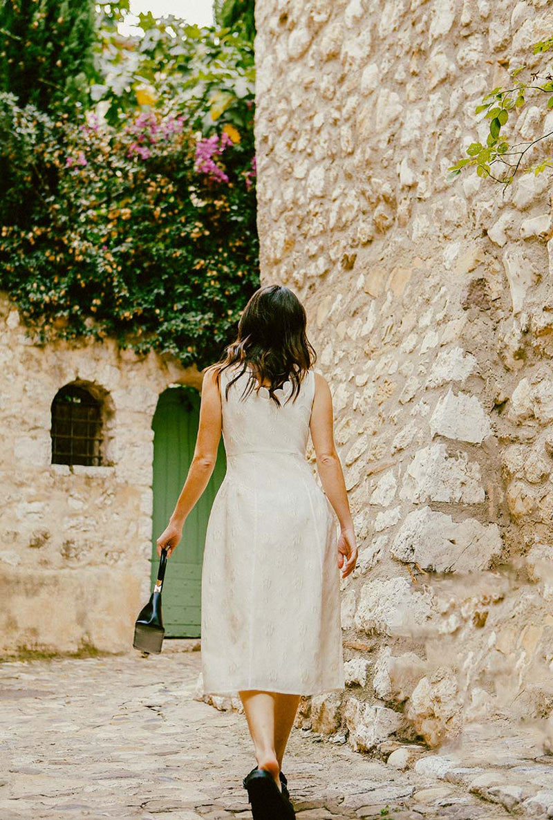 Petite Studio's Tinsley Dress in White