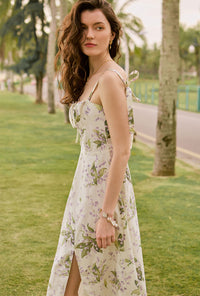 Petite Studio's Kirsten Dress in Cream Floral 