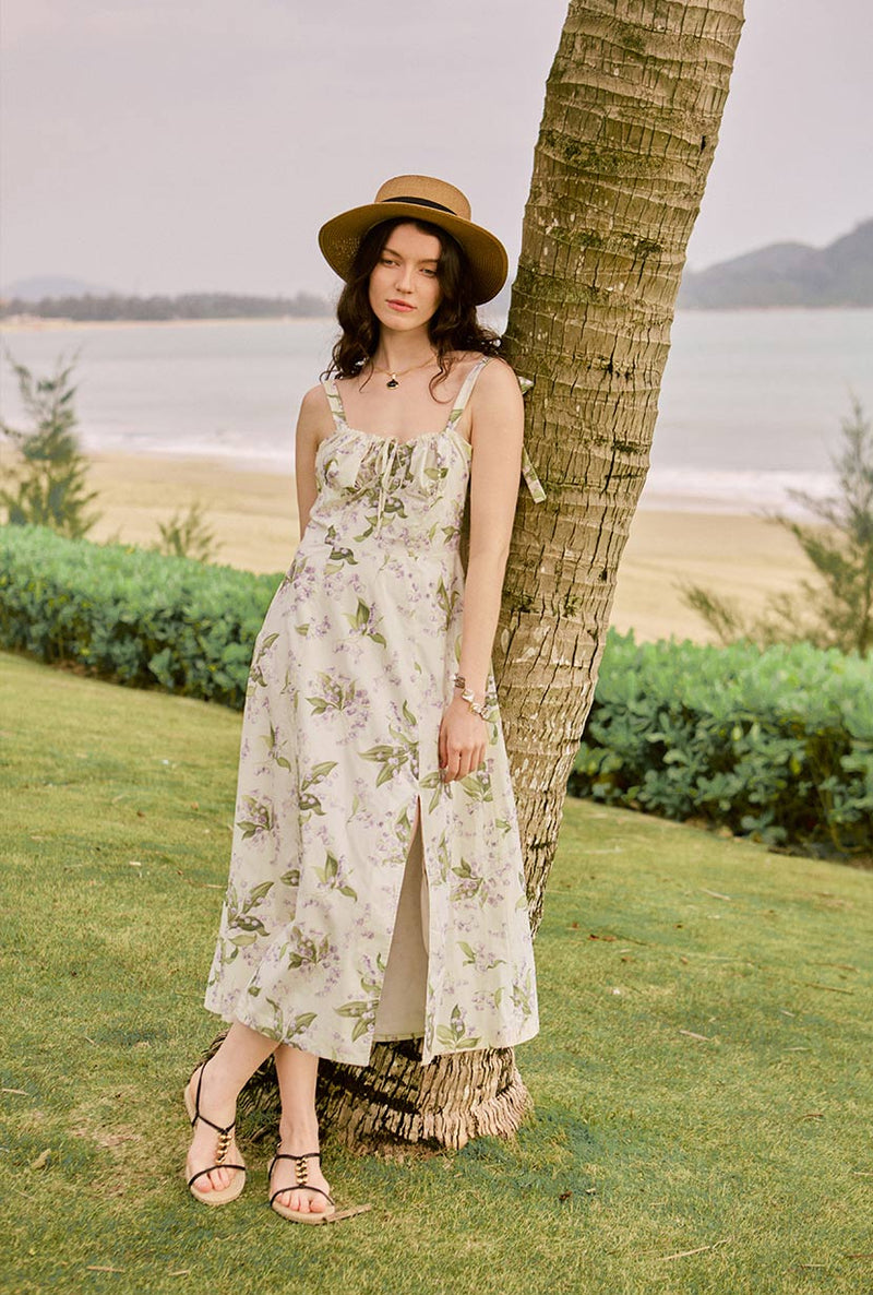 Petite Studio's Kirsten Dress in Cream Floral 