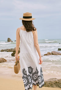Laarni Maxi Dress in Embroidery