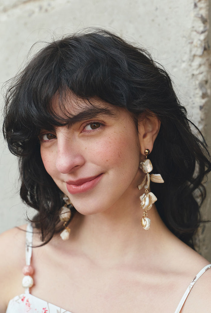 Petite Studio's Terah Statement Drop Earrings