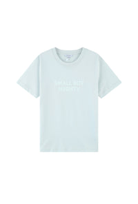 Petite Studio's Garrin Cotton T-shirt in Ice Blue