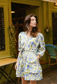 Petite Studio's Sylvie Dress in Spring Blooms