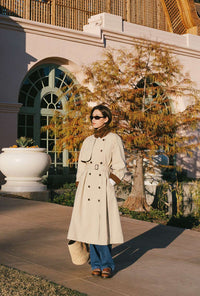 Hagar Trench Coat - Beige