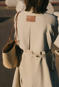 Petite Studio's Hagar Trench Coat in Beige