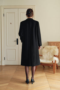Petite Studio's Matilda Wool Coat in Black 