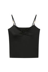Petite Studio's Chavy Beaded Cami in Black