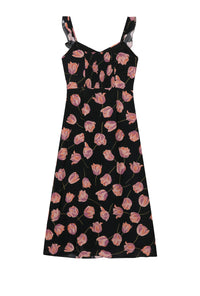 Petite Studio's Tiana Dress in Black Floral