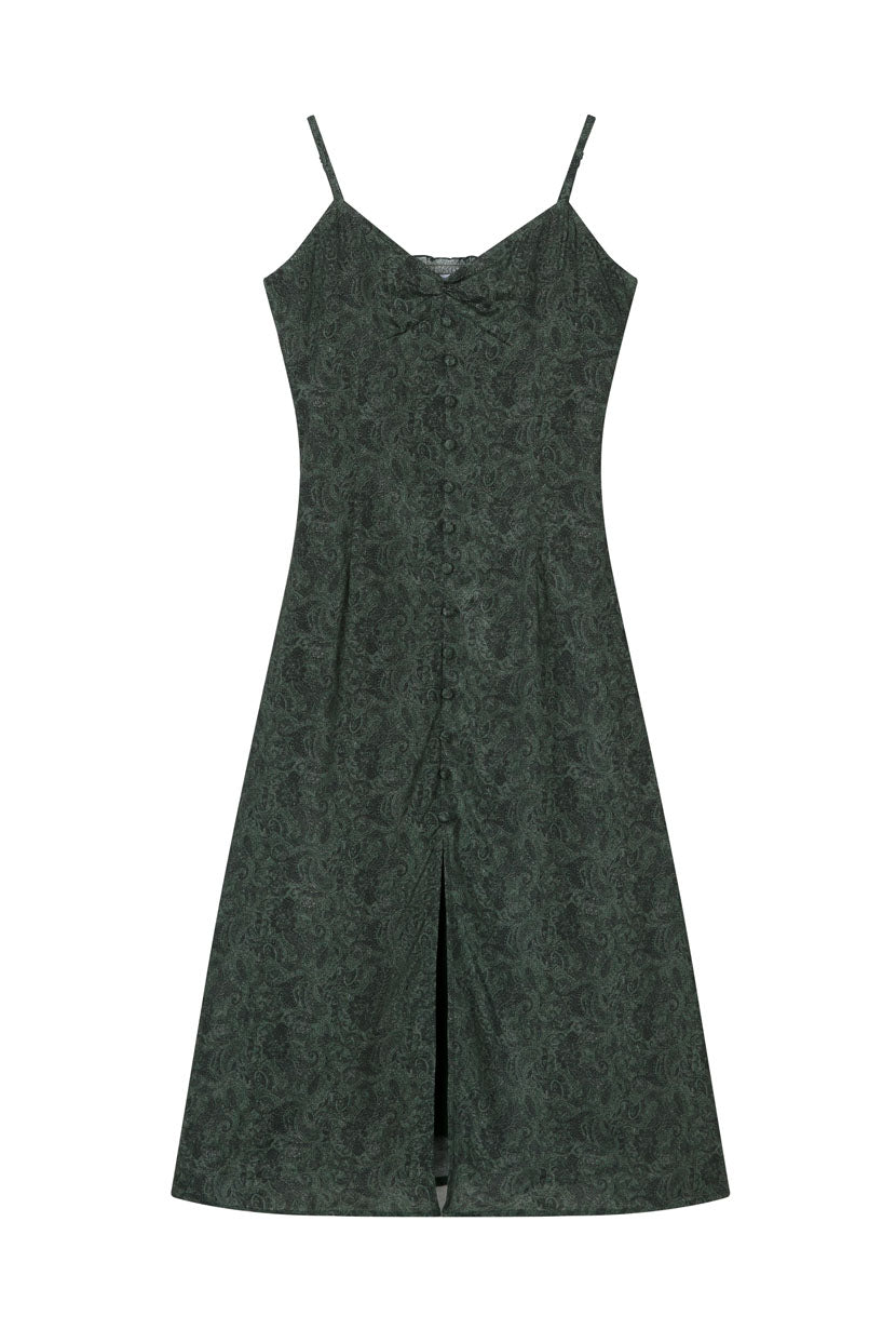 Petite Studio's Francisco Dress in Green Floral 