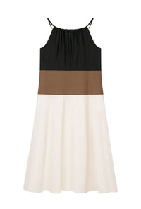 Petite Studio's Laarni Maxi Dress in Cappuccino 