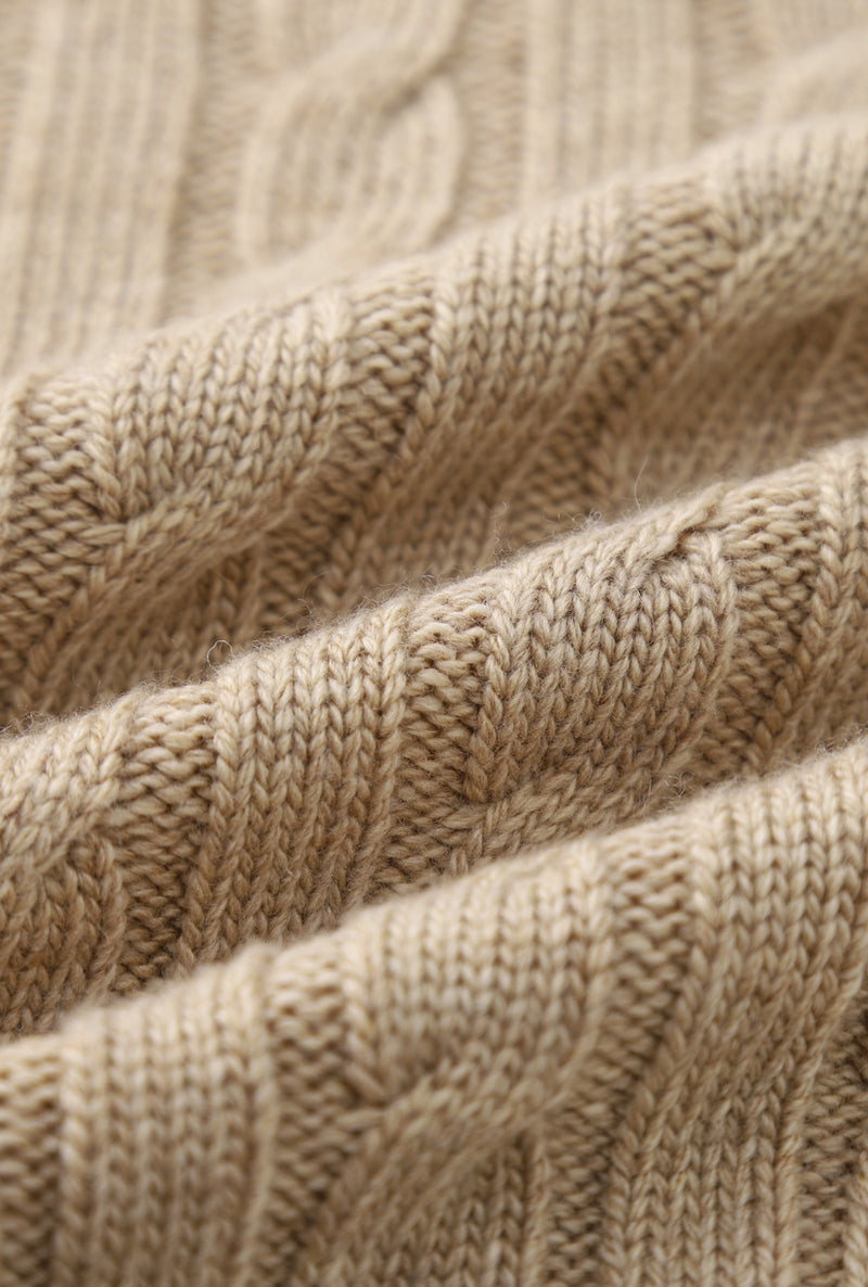 Petite Studio's Lally Cardigan in Tan