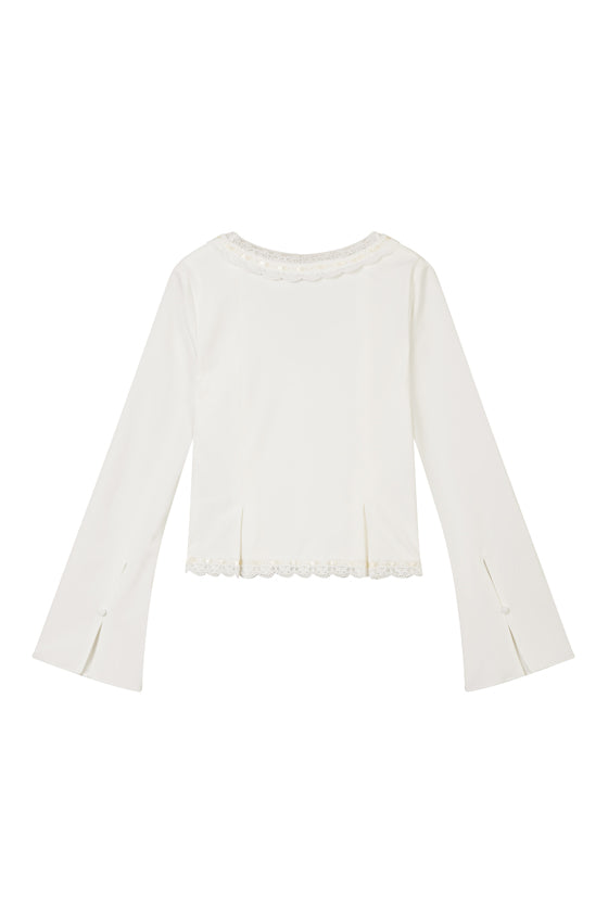 Petite Studio NYC's Joelle Top in Ivory