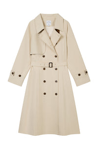 Petite Studio's Hagar Trench Coat in Beige