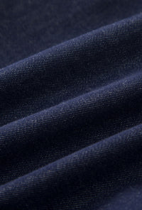 Petite Studio's Anne Linen Shorts in Indigo