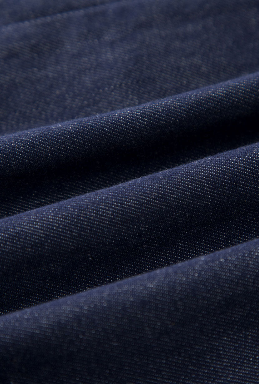 Petite Studio's Nadia Denim Blouse in Indigo 