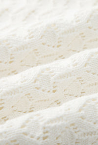 Petite Studio's Laurie Cotton Crochet Dress in Ivory 
