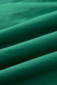 Petite Studio's Gwen Cotton Eyelet Dress in Emerald Green
