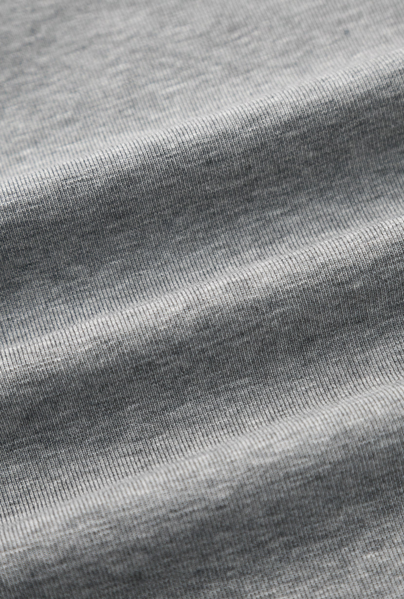 Petite Studio's Devito Jersey Cotton Top in Grey
