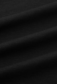 Petite Studio's Devito Jersey Cotton Top in Black