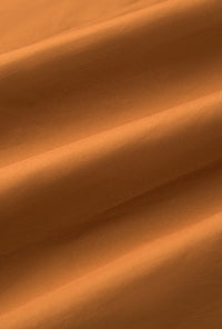 Petite Studio's Ellory Cotton Shirt Dress in Ginger