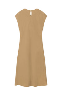 Petite Studio's Elisha Tencel Dress in Mustard 