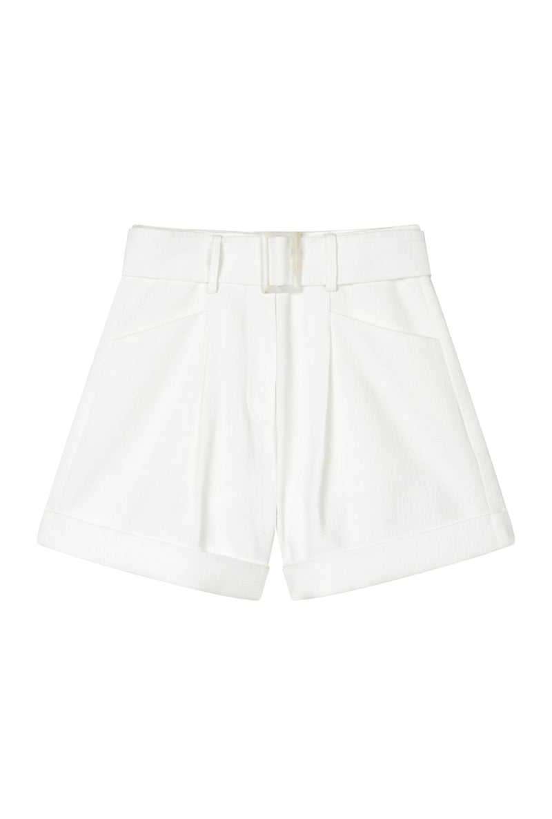 Petite Studio's Cooper Shorts in Ivory