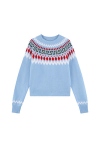 Petite Studio's Collin Wool Sweater in Sky