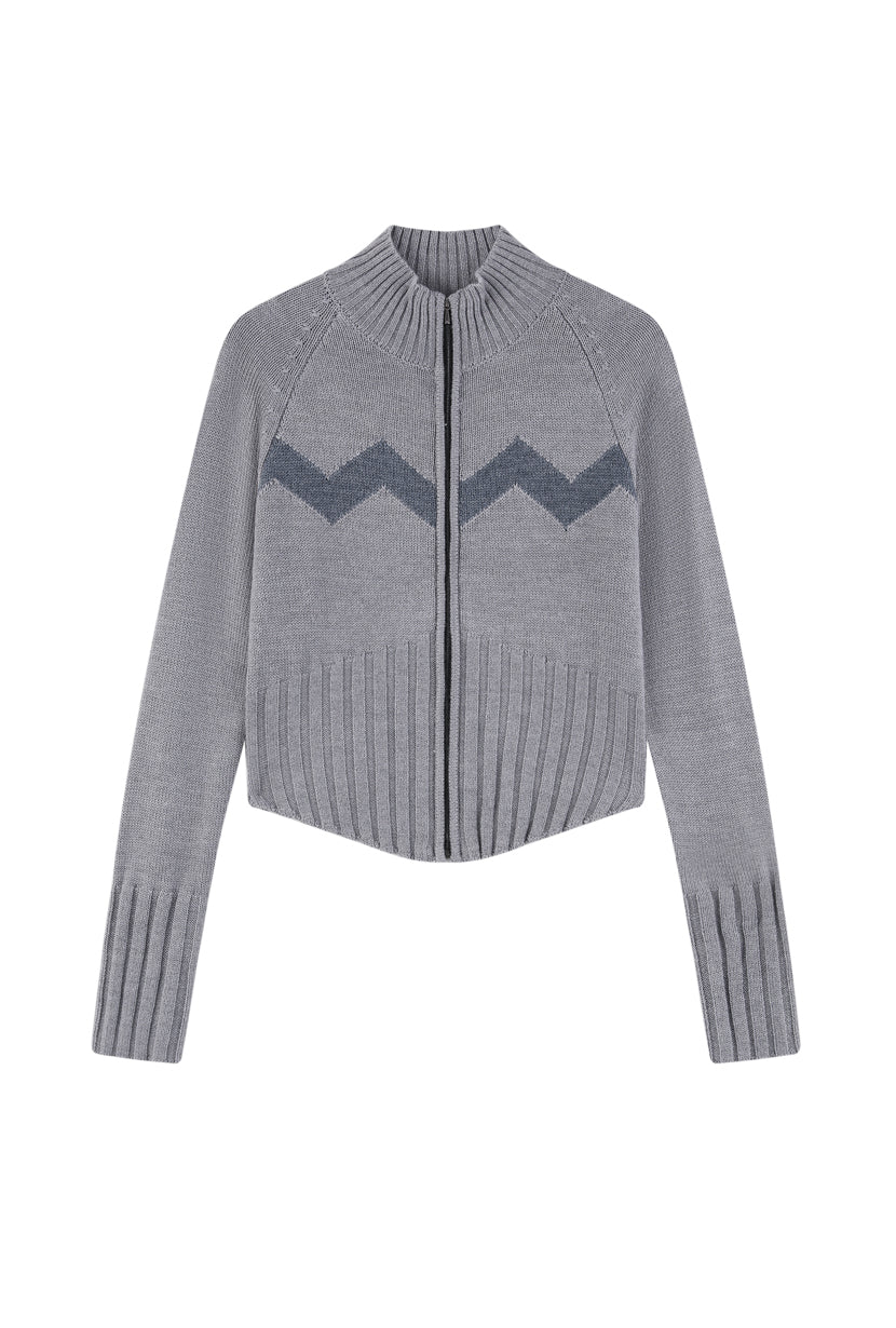 Petite Studio's Friday Wool Sweater in Grey