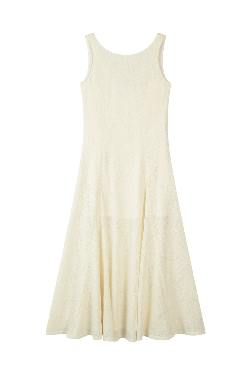 Petite Studio NYC's Gwynne Knit Dress in Ivory