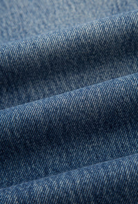 Petite Studio's Bentley Straight Cropped Jeans in Medium Blue 