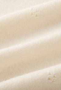 Petite Studio's Basti Reversible Merino Wool Cardigan in Cream