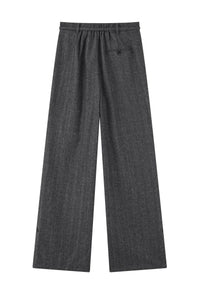 Petite Studio's Silas Wool Pants in Charcoal 