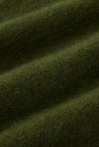 Petite Studio's Murphy Brushed Merino Wool Cardigan in Olive Green
