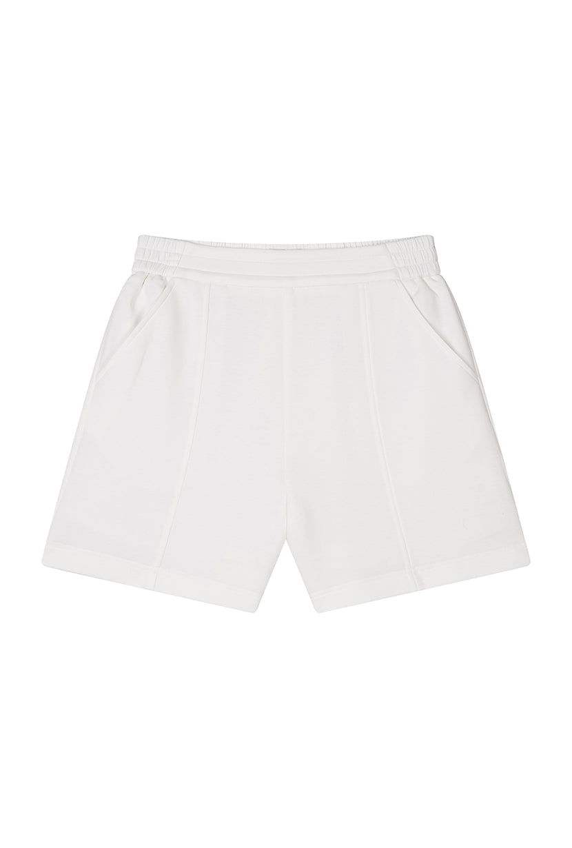 Petite Studio's Elliot Cotton Shorts in White