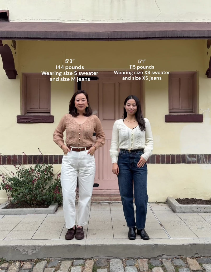 Carissa Mohair Cardigan - Camel