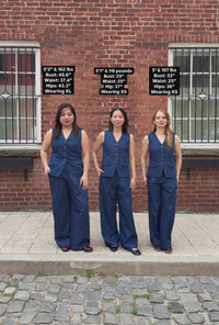 Petite Studio's Fit Report on Darien Vest and Circe Pants