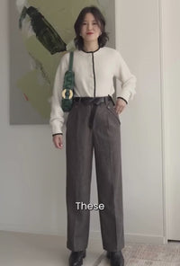 Petite Studio's Reign Wool Pants