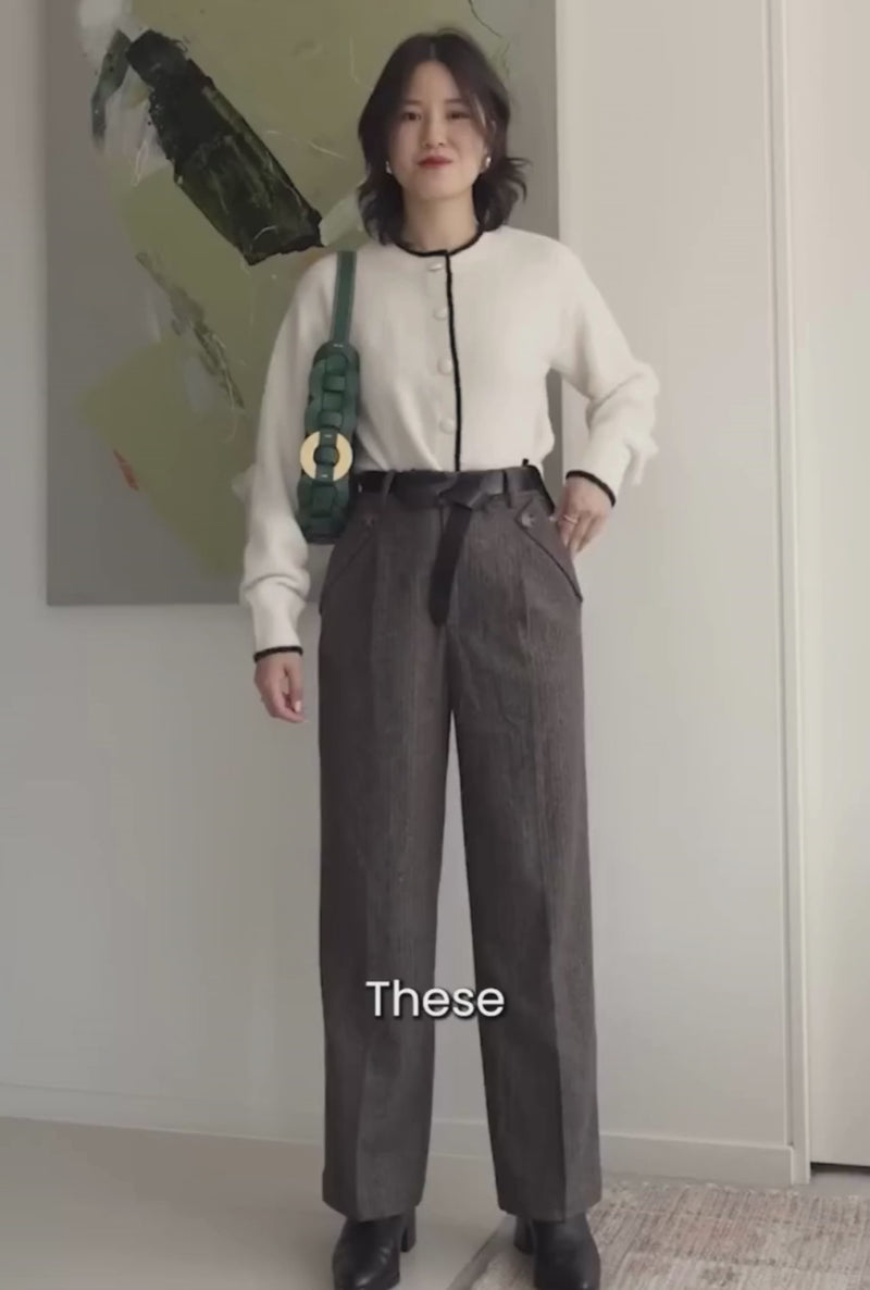 Petite Studio's Reign Wool Pants