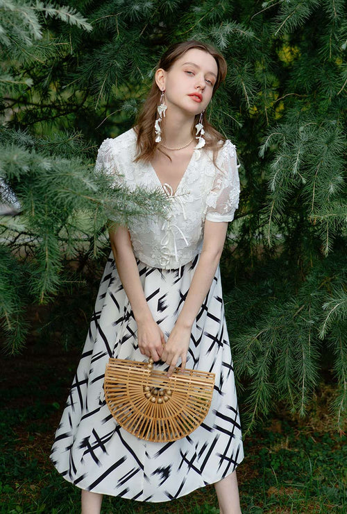 Petite Studio's Arissa Top in Ivory